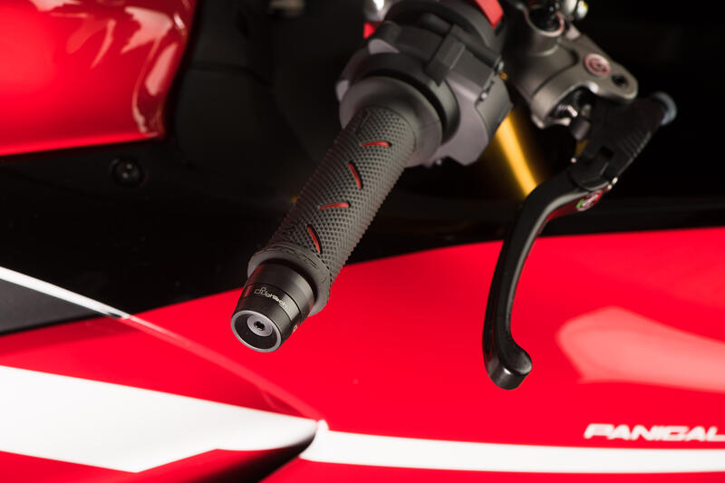 Aluminium Handlebar Balancers "300 Series" for Ducati Nero