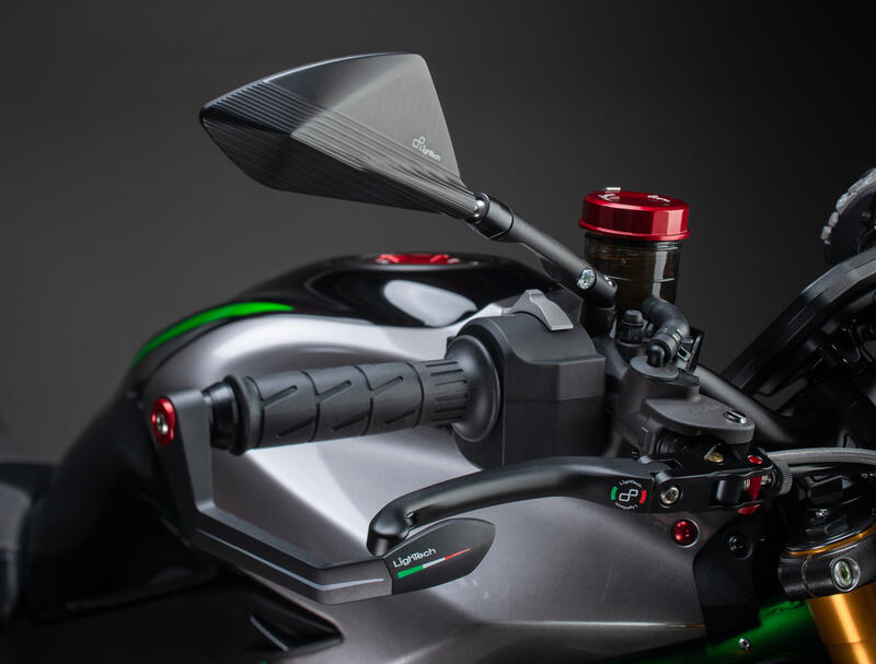 Leva Freno Ribaltabile (Tipo J) Nero