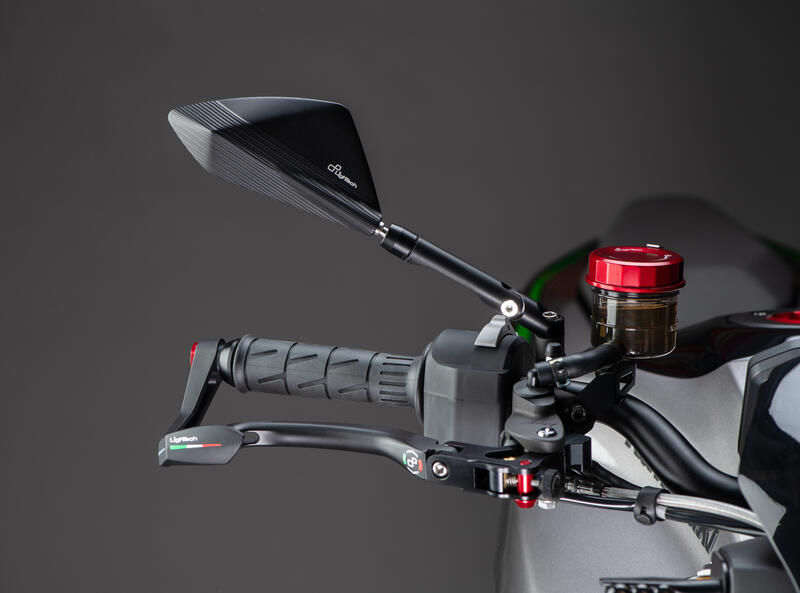 Leva Freno Ribaltabile (Tipo J) Nero