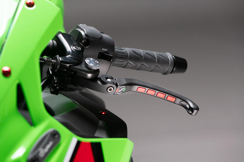 Leve Frizione Magnesio / Alluminio per Kawasaki Nero