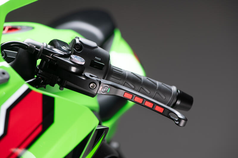 Leve Frizione Magnesio / Alluminio per Kawasaki Nero