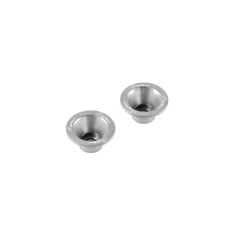 Kit Ricambi Coni Ø6 Contrappesi Manubrio Argento