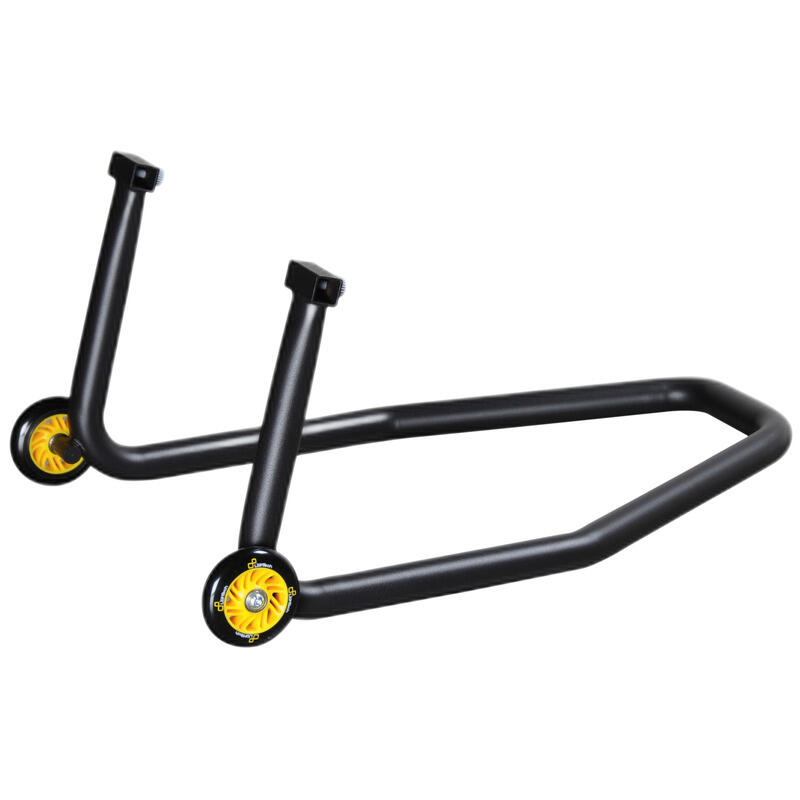 Iron rear stand with rollers Naturale