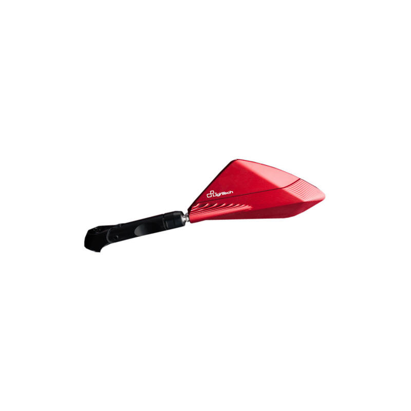 Coppia Specchi In Alluminio per Bmw, Ducati, Ktm, Honda Rosso