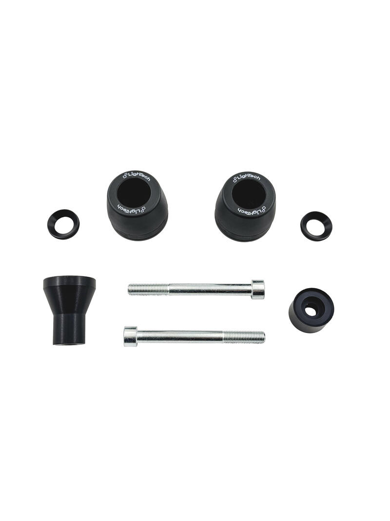 Shock-Absorbing Frame Sliders Kit Nero