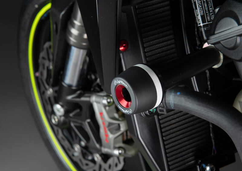 Shock-Absorbing Frame Sliders Kit for Triumph Nero