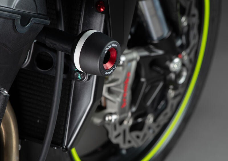 Shock-Absorbing Frame Sliders Kit for Triumph Nero