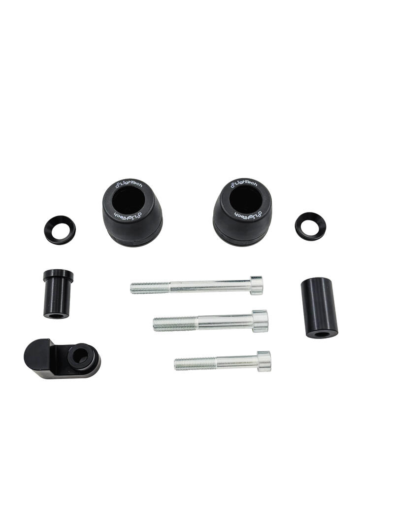 Shock-Absorbing Frame Sliders Kit Nero