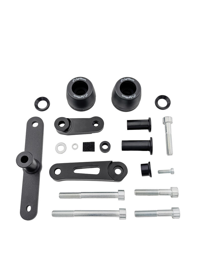 Shock-Absorbing Frame Sliders Kit Nero