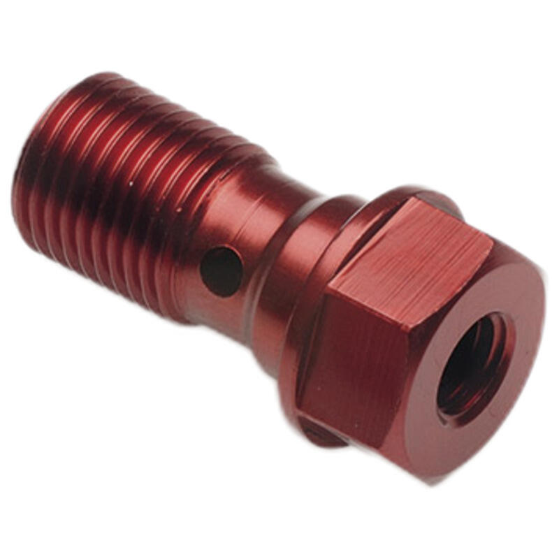 Single Bolt With Bleeder M10 X 1.00 Rosso/Rosso